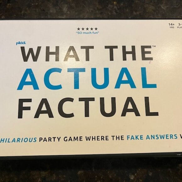"What The Actual Factual" is a party game - Picture 1 of 2
